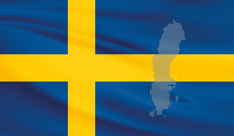 Flagge des Königreichs Schweden