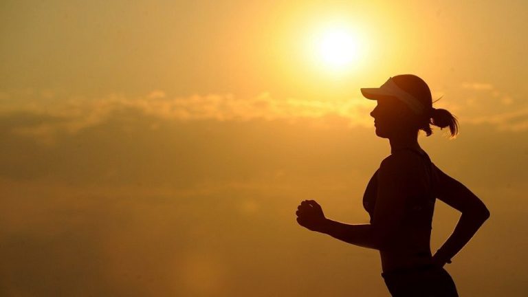 Joggen im Sommer